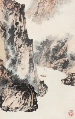 亚明画家每平方尺价格（画家亚明画的拍卖价格）-图3