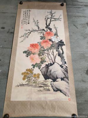 陈半丁作品价格（陈半丁写意花鸟画作品）
