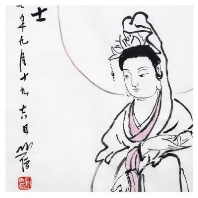圆霖作品价格表（圆霖法师书画作品）