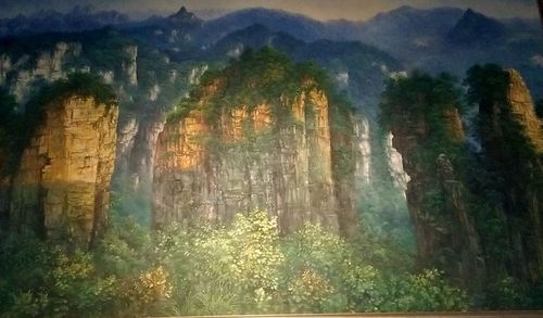 万山河油画价格（万山河的油画价格）