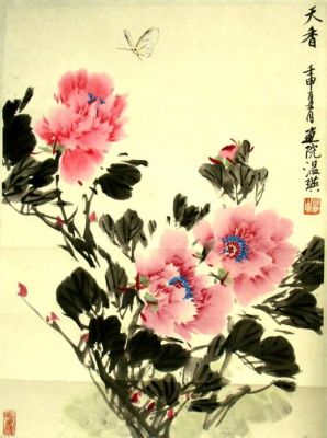 温瑛画价格(画家温英牡丹画作品)-图2 温瑛画价格(画家温英牡丹画作品)-图2