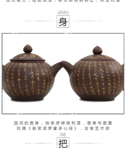 林国贤心经壶价格(林国贤紫砂阴刻心经壶)-图1 林国贤心经壶价格(林国贤紫砂阴刻心经壶)-图1