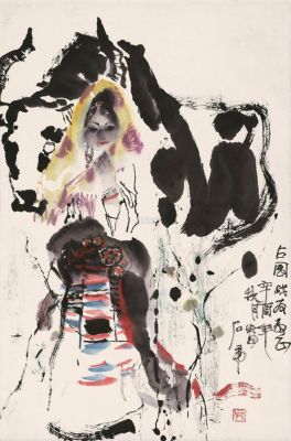 石虎作品价格(石虎画作多少钱一尺)-图2 石虎作品价格(石虎画作多少钱一尺)-图2