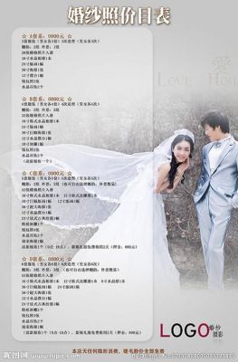 拍婚纱价格表(婚纱拍摄价格表)-图2 拍婚纱价格表(婚纱拍摄价格表)-图2