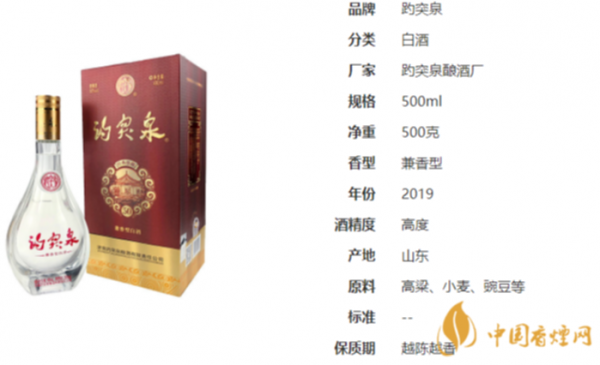 白趵泉酒价格(白趵泉价格表52°)-图3 白趵泉酒价格(白趵泉价格表52°)-图3