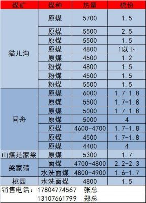 阜新沫煤价格（阜新煤炭价格表）