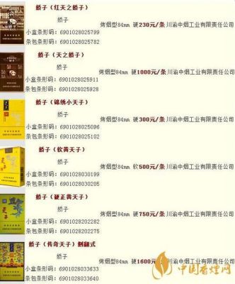 娇子灰价格(娇子灰香烟价格表图)-图3 娇子灰价格(娇子灰香烟价格表图)-图3
