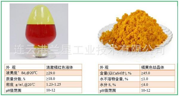 多硫化钙价格（多硫化钙生产工艺）