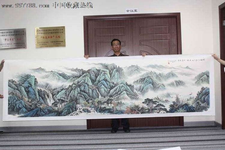 朱安生价格(画家朱安生青绿山水画价格)-图3 朱安生价格(画家朱安生青绿山水画价格)-图3