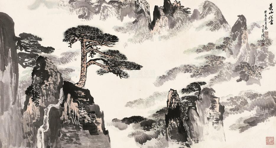 陆一飞山水拍卖价格(陆一飞山水画拍卖记录)-图3 陆一飞山水拍卖价格(陆一飞山水画拍卖记录)-图3