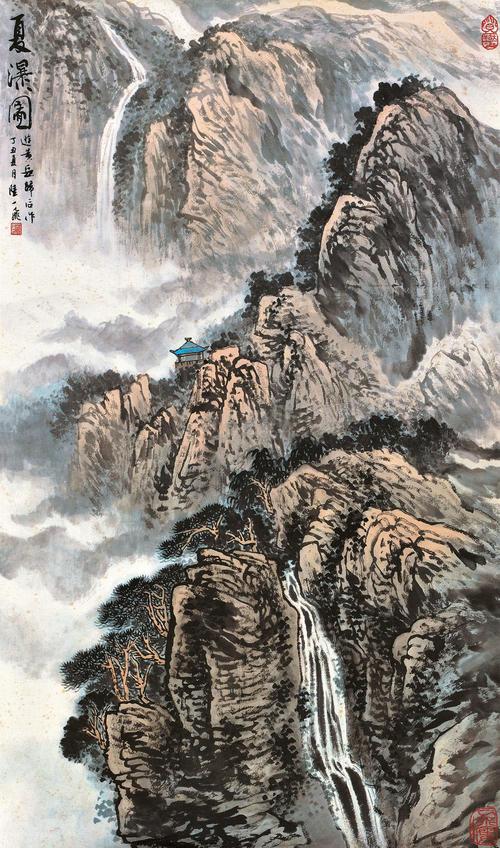陆一飞山水拍卖价格(陆一飞山水画拍卖记录)-图2 陆一飞山水拍卖价格(陆一飞山水画拍卖记录)-图2