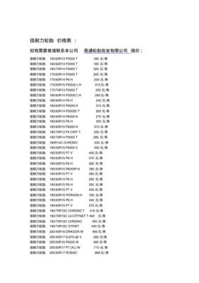 2358516轮胎价格(2355018轮胎价格)-图3 2358516轮胎价格(2355018轮胎价格)-图3