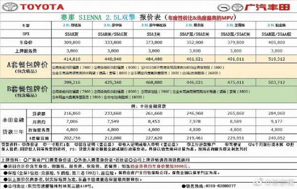 塞纳价格表（塞纳2021价格）
