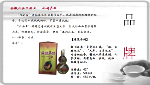 六安王酒价格（安徽六安酒业）