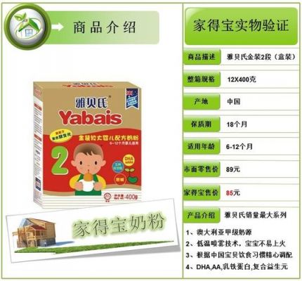 雅贝氏价格(雅贝氏奶粉最新事件)-图3 雅贝氏价格(雅贝氏奶粉最新事件)-图3
