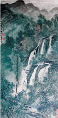 李福安山水画家价格(李福安山水画值钱吗)-图2 李福安山水画家价格(李福安山水画值钱吗)-图2